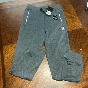 Hurley Kids Charcoal Joggers with White Accents